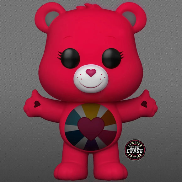 Funko Pop! Care Bears 40th Anniversary: Hopeful Heart Bear - Bards & Cards