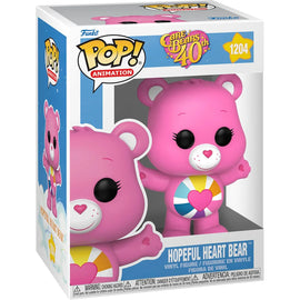 Funko Pop! Care Bears 40th Anniversary: Hopeful Heart Bear - Bards & Cards