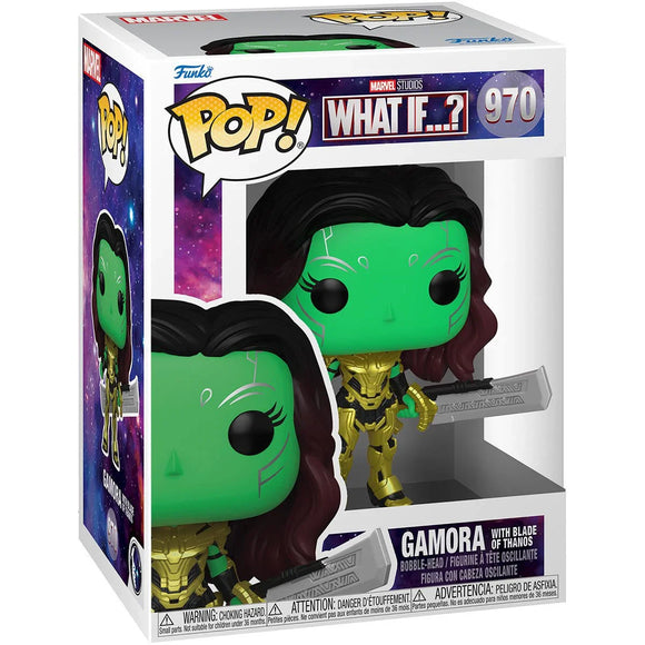 Funko Pop! Marvel's What If: Gamora Blade of Thanos - Bards & Cards