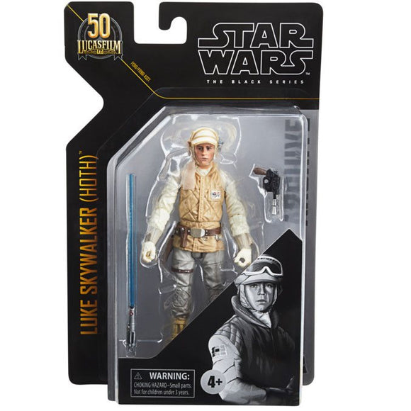 Star Wars: The Black Series Archive - Luke Skywalker (Hoth Gear) 6-Inch Action Figure - Bards & Cards