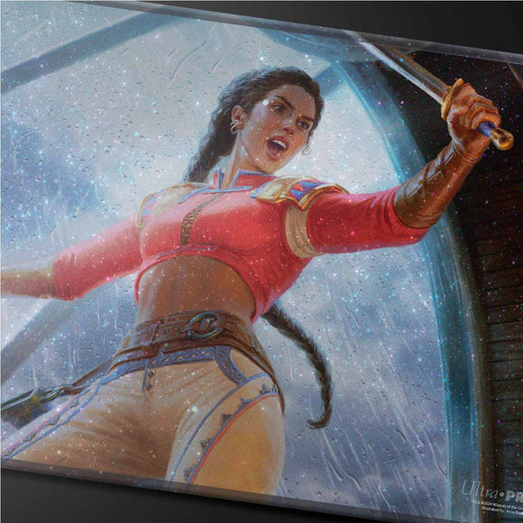 Magic: the Gathering - Holofoil Playmat: Commander Series 3 - Sisay - Bards & Cards