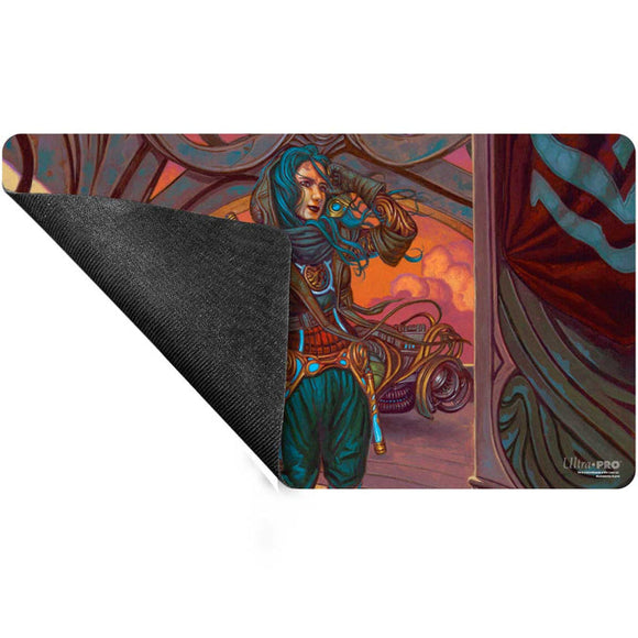 Magic the Gathering CCG: Aetherdrift Sita Varma, Masked Racer Playmat - Bards & Cards