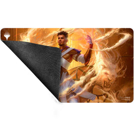 Magic the Gathering CCG: Aetherdrift Basri, Tomorrow’s Champion Playmat - Bards & Cards