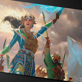 Tarkir: Dragonstorm Eshki, Temur’s Roar Playmat - Bards & Cards