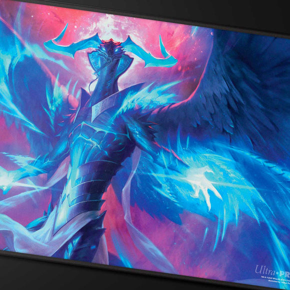 Tarkir: Dragonstorm Ugin, Eye of the Storms Black Stitched Playmat - Bards & Cards