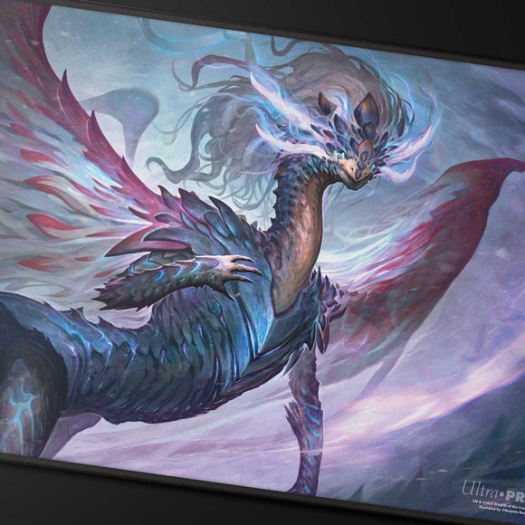 Tarkir: Dragonstrom Shiko, Paragon of the Way Black Stitched Playmat - Bards & Cards