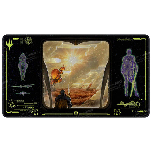 Magic: The Gathering Playmat – Adagia, Windswept Bastion HOLOFOIL®(Edge of Eternities) - Bards & Cards