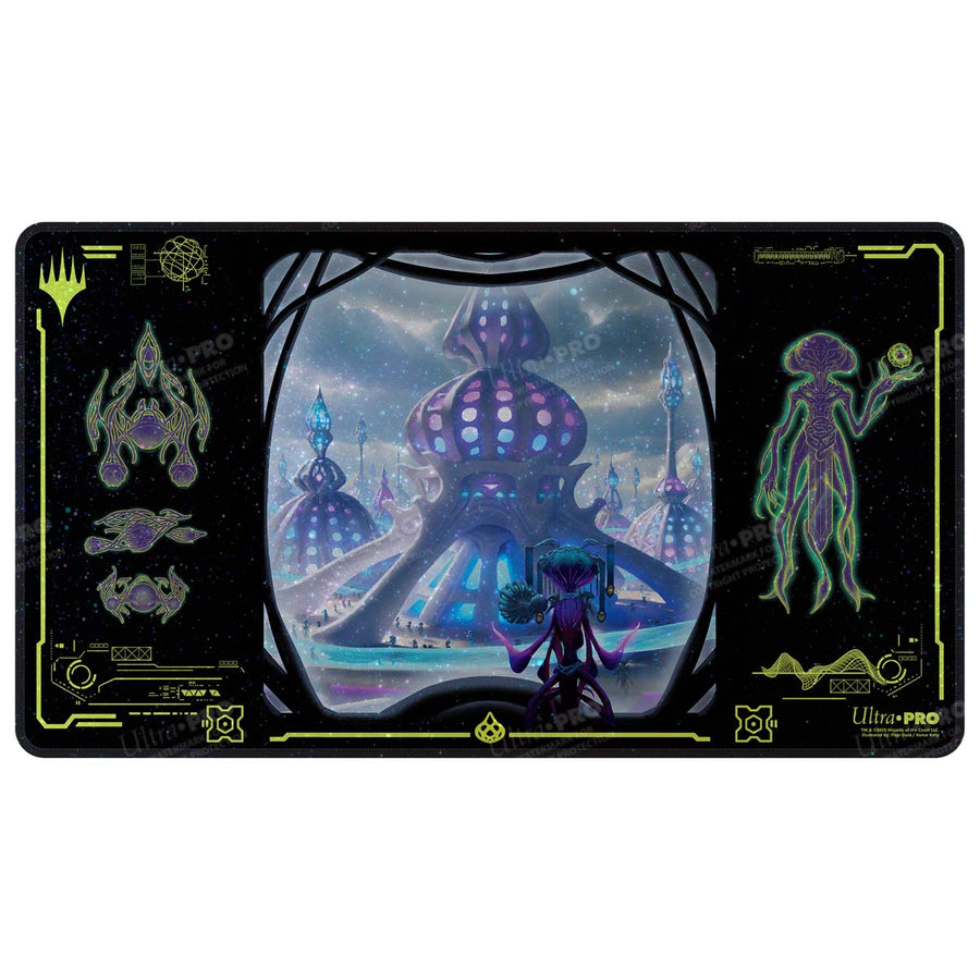 Edge of Eternities Uthros, Titanic Godcore Holofoil Playmat