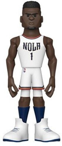 Funko Gold 5": Pelicans - Zion Williamson (Home Uniform) - Bards & Cards