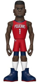 Funko Gold 5": Pelicans - Zion Williamson (Home Uniform) - Bards & Cards