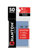 Phantom Sleeves: Red Size (45mm x 68mm) 50 ct - Bards & Cards