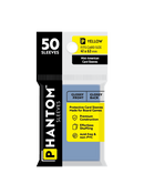 Phantom Sleeves: Yellow Size (41mm x 63mm) 50 ct - Bards & Cards