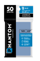 Phantom Sleeves: Blue Size (58mm x 89mm) 50 ct - Bards & Cards
