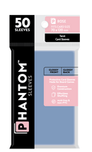Phantom Sleeves: Rose Size (70mm x 120mm) 50 ct - Bards & Cards