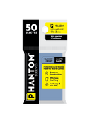 Phantom Sleeves: Yellow Size (41mm x 63mm) 50 ct - Bards & Cards