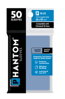 Phantom Sleeves: Blue Size (58mm x 89mm) 50 ct - Bards & Cards