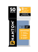 Phantom Sleeves: Gold Size (50mm x 75mm) 50 ct - Bards & Cards