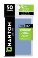 Phantom Sleeves: Lime Size (70mm x 110mm) 50 ct - Bards & Cards