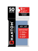 Phantom Sleeves: Red Size (45mm x 68mm) 50 ct - Bards & Cards