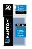 Phantom Sleeves: Blue Size (58mm x 89mm) 50 ct - Bards & Cards