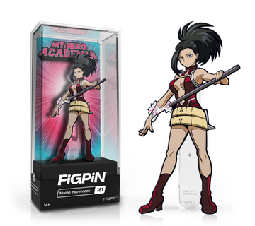 FiGPiN: My Hero Academia - Momo Yaoyorozu #181 - Bards & Cards