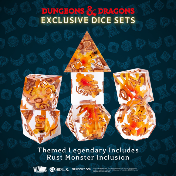 Sirius Dice Dungeons & Dragons Undermountain Treasure Mystery Packs