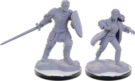 Dungeons & Dragons: Nolzur's Marvelous Unpainted Miniatures - W22 Reborn Paladin & Reborn Warlock - Bards & Cards