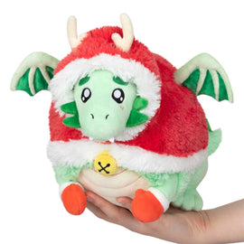 Mini Squishable Festive Dragon Plush - Bards & Cards