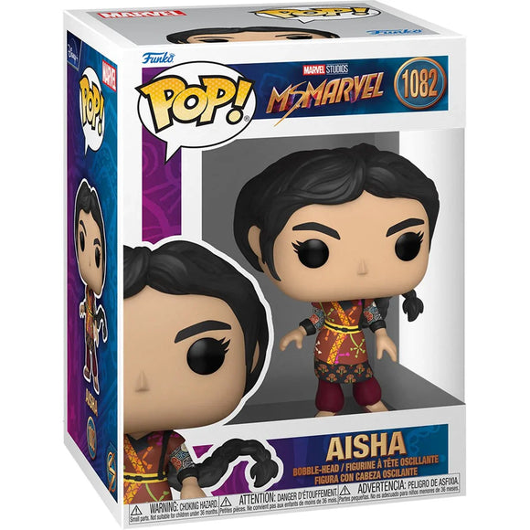 Funko Pop! Ms. Marvel Aisha - Bards & Cards