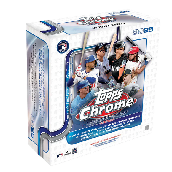 2025 Topps Chrome Baseball - Logofractor Edition Mega Box