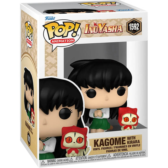 Inuyasha Kagome with Kirara Funko Pop! Vinyl Figure #1592 & Buddy - Bards & Cards