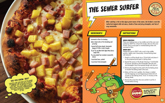The Teenage Mutant Ninja Turtles Pizza Cookbook - Bards & Cards