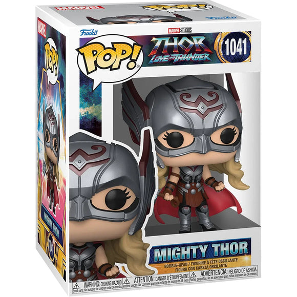 Funko Pop! Thor: Love and Thunder - Mighty Thor - Bards & Cards