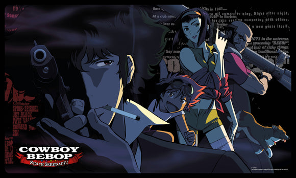 Cowboy Bebop Playmat - Night Team - Bards & Cards