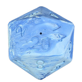 Barbarian Strength Dog D20: Blue by Pawlymorph - Bards & Cards