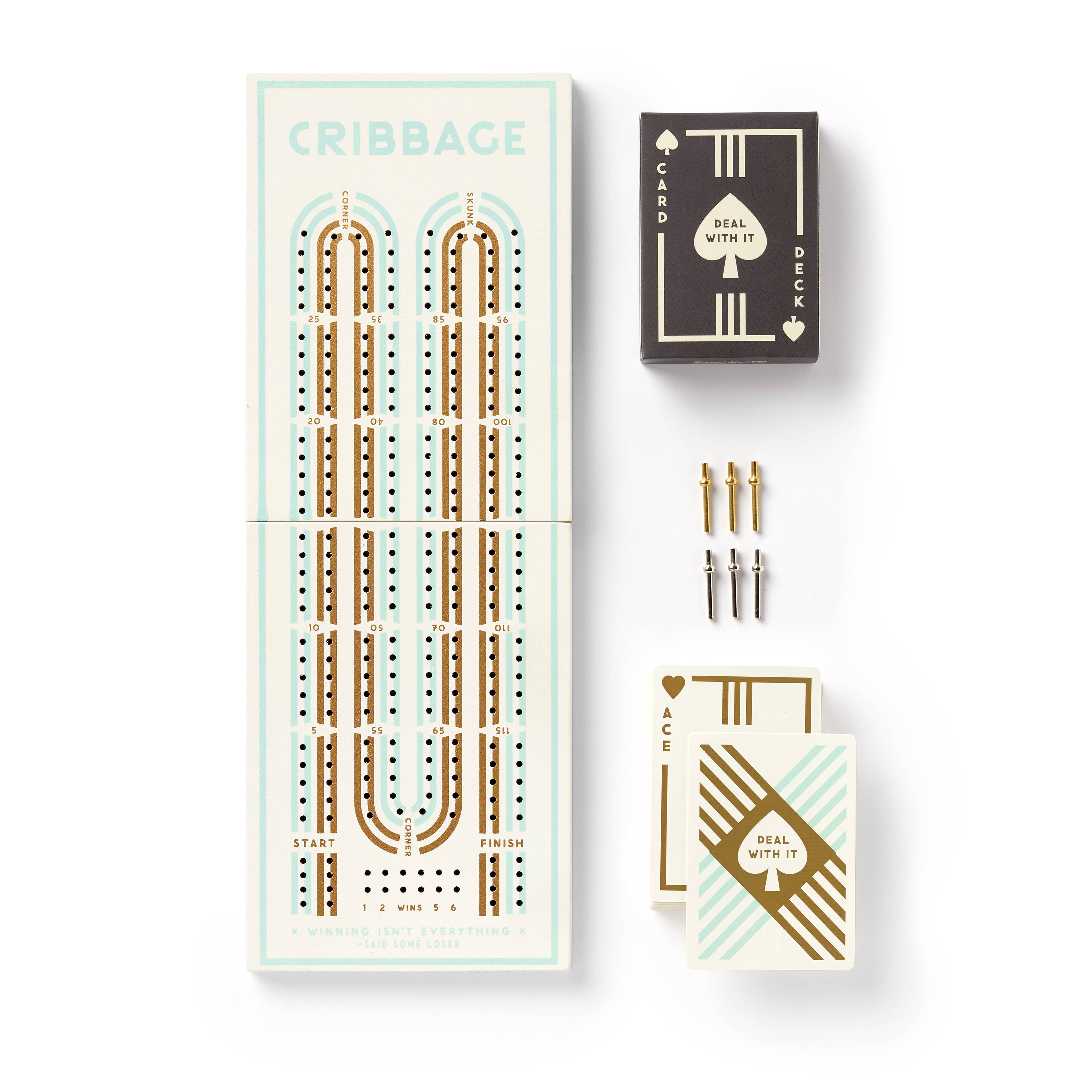 Cribbage In A Box Cribbage Game Set - Bards & Cards