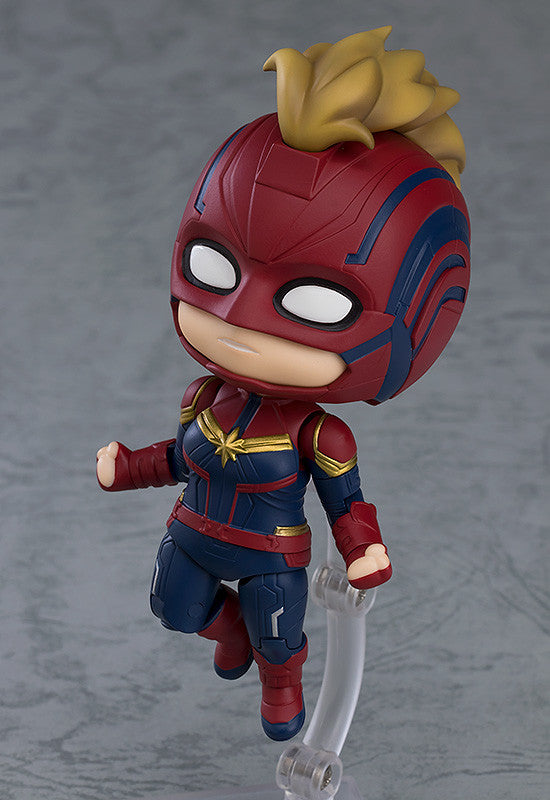 Good Smile Company: Nendoroid: Captain Marvel - Captain Marvel Hero's Edition DX Version #1154-DX - Bards & Cards