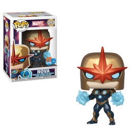 Funko POP! Marvel - Nova Vinyl Figure Previews Exclusive (PX) #494 - Bards & Cards