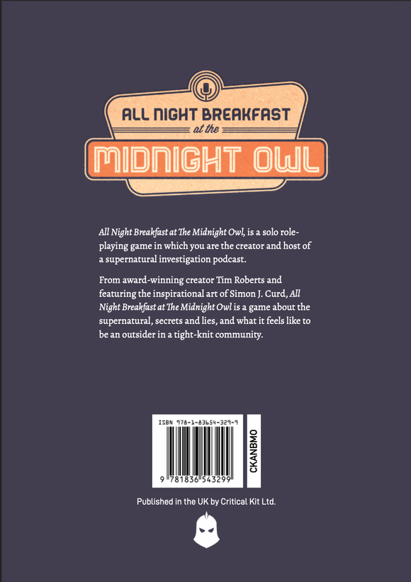 All Night Breakfast at the Midnight Owl - Bards & Cards