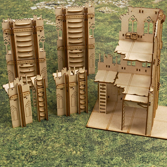 Tabletop Stronghold Competitive Terrain Set 2.0 - Bards & Cards