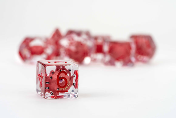 Dungeons & Dragons Beholder Resin Dice Set - Bards & Cards