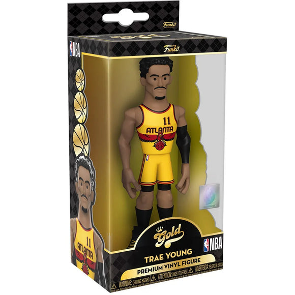 Funko Gold 5": Hawks - Trae Young (Alternate Uniform) - Bards & Cards