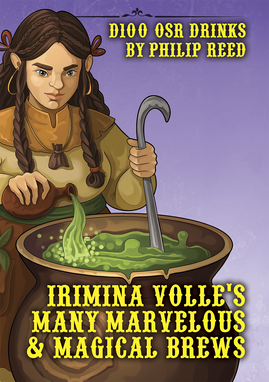 Irimina Volle's Many Marvelous & Magical Brews, by Philip Reed - Bards & Cards