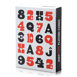 Just Type Playing Cards - Bards & Cards