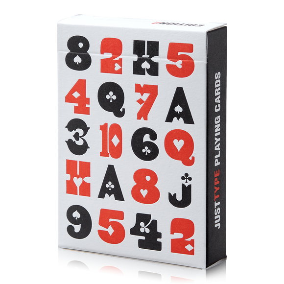 Just Type Playing Cards - Bards & Cards