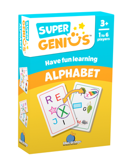 Super Genius Alphabet : The Clever Card Challenge - Bards & Cards