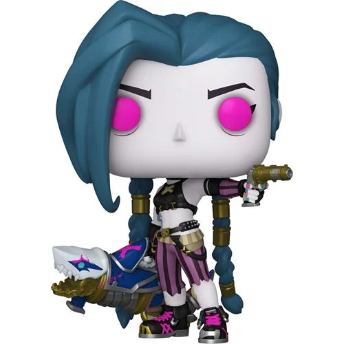 Arcane: League of Legends Jinx Funko Pop! Vinyl Figure #1602 - Bards & Cards