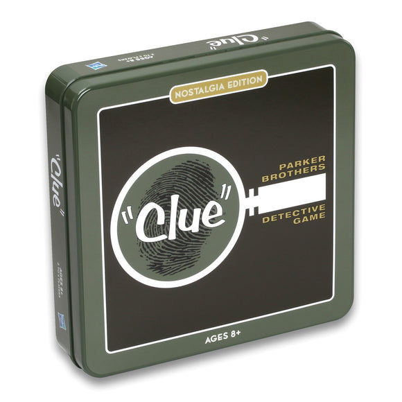 WS Game Company Clue Nostalgia Tin - Bards & Cards
