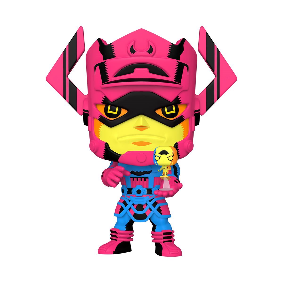 Funko Pop! Marvel Galactus with Silver Surfer Black Light Version Jumbo 10-Inch - Bards & Cards