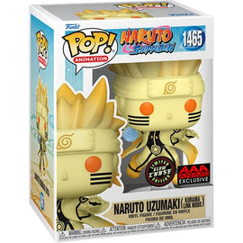 Naruto: Shippuden Naruto Uzumaki Kurama Link Mode Funko Pop! - AAA Anime Exclusive - Bards & Cards